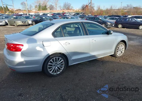 2014 Volkswagen Jetta 1.8T Sel из США, поврежденный, VIN 3VWL17AJ3EM394900